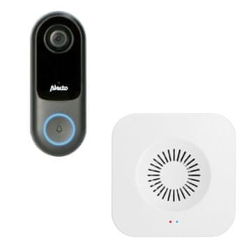 Alecto Wi-Fi video domofon s kamero in brezžičnim kompletom zvončkov, IR nočni vid