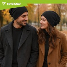 Northix Unisex zimska kapa s toplo flis podlogo, ena velikost, črna