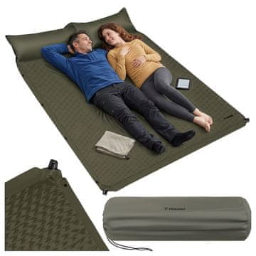 Northix Samonapihljiva kamping podloga za 2 osebi 186x130x3 cm, največ 200 kg