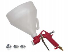 Silver Tools Pleskarska pištola za nanašanje teksture z lijakom 5,5L