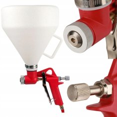 Silver Tools Pleskarska pištola za nanašanje teksture z lijakom 5,5L