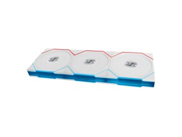 Lian Li Ventilator za ohišje Lian Li UNI FAN TL Wireless 120 ARGB PWM 120mm, 3 Pack + Kontroler, bel