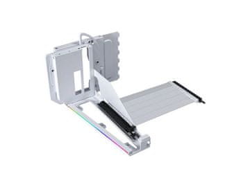 Lian Li Univerzalni vertikalni nosilec grafične kartice Lian Li GPU Bracket Kit V4, 4 reže, PCIe 5.0, white