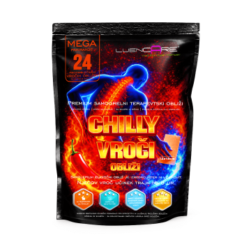 LUEN CARE Tigrovi protibolečinski obliži-HOT CHILLY-LUENCARE