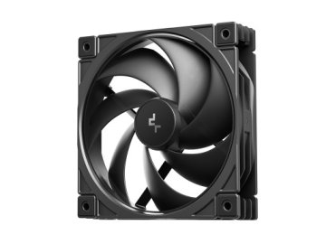 DEEPCOOL Ventilator za ohišje DeepCool FD12 V2, PWM, 120mm, črn