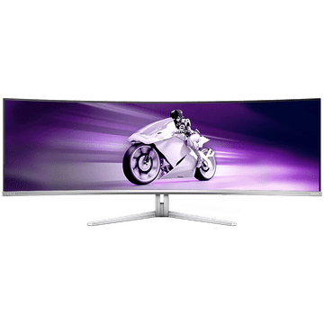 Philips Evnia 8000 49M2C8900L ukrivljen gaming monitor - 124cm (49"/48.9" vidno), DQHD (5120 x 1440), QD-OLED, 1800R, 144Hz, 0.03ms (GTG), FreeSync Premium Pro, HDR400, DTS Sound, USB-C PD 90W, USB