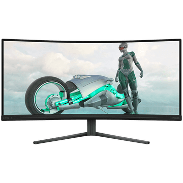 Philips Evnia 3000 34M2C3500L ukrivljen gaming monitor - 86.4cm (34"), UWQHD (3440 x 1440), Fast VA, 1500R, 180Hz, 0.5ms (MBR), Adaptive sync, HDR10, 2x HDMI 2.0, 1x DP 1.4