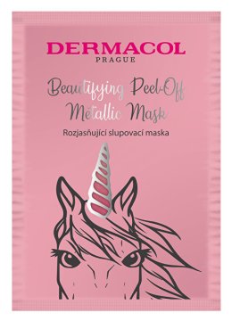 Dermacol Beautifying Brightening Peel-Off Metallic Mask 15 ml