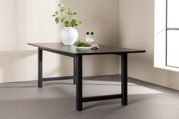 Venture Design Jedilna miza 220x100x75 cm črna