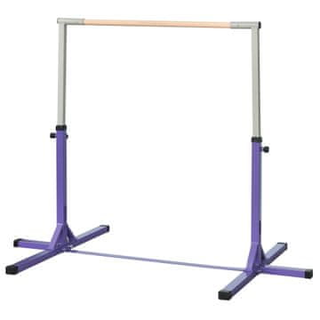Homestar Gimnastična droga 194x121x92-150 cm vijolična