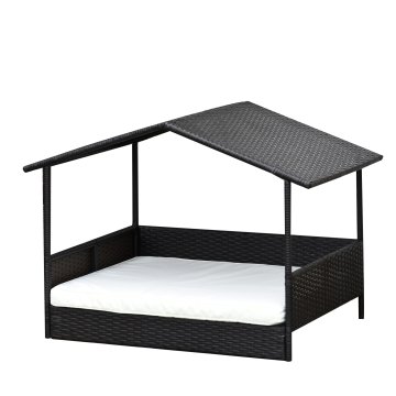 Homestar Pasja hiša 98x69x73 cm rjava