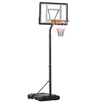 Homestar Košarkaški obroč nastavljive višine 260-310 cm črn