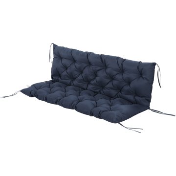 Homestar Blazina za klop 150x98x8 cm modra