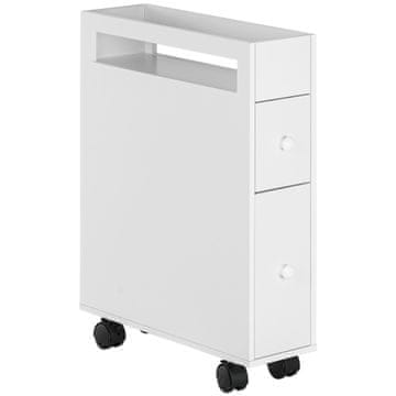 Homestar Kopalniška omarica 16x49,5x66 cm Bela