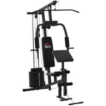 Homestar Fitnes postaja 148x108x207 cm Črna