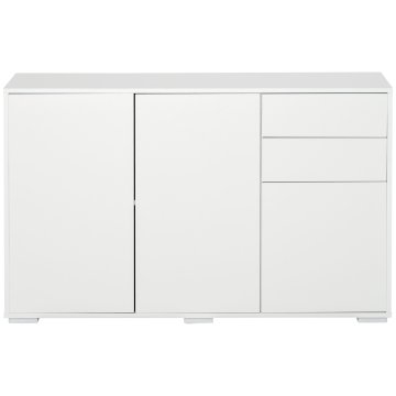 Homestar Omara 117x36x74 cm Bela, iverna plošča