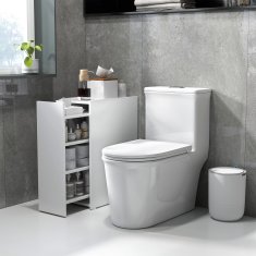 Homestar Kopalniška omarica 47x25x66,5 cm Bela