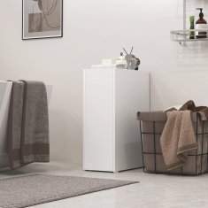 Homestar Kopalniška omarica 47x25x66,5 cm Bela