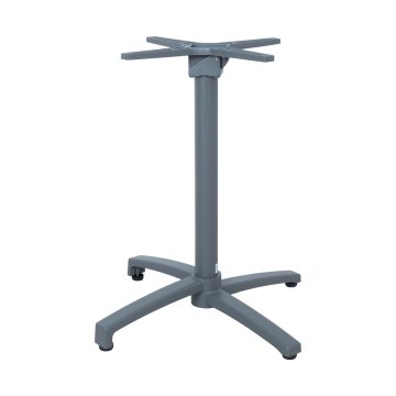 Homestar Noga za mizo BISTRO 67x67x72 cm, siva