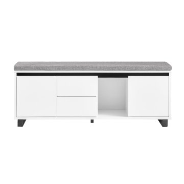 SoBuy Klopa za čevlje, 110x35x42 cm, s shrambo
