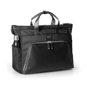 Port Designs MUSE ECO torba za prenosnik, z etuijem, črna
