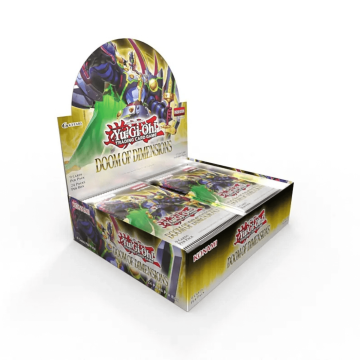 Konami YU-GI-OH! TCG: DOOM OF DIMENSIONS - BOOSTER DISPLAY (24 paketov)