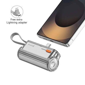 KJB Prenosna USB baterija Flow Mini 2, 5000 mAh, bel