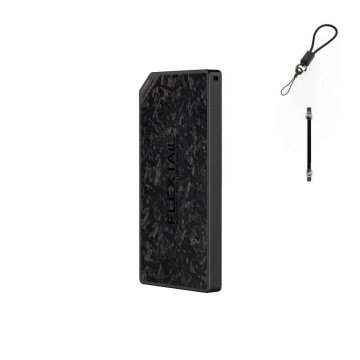 KJB Prenosna USB baterija 10000 mAh, dva USB-C priključka, s kablom