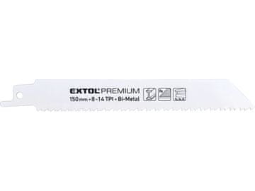 Extol Premium Žagini listi z repi 8806205 saw blades tails 3pcs, 150x19x0.9mm, Bi-metal