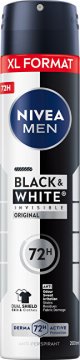Nivea Antiperspirant v spreju za moške Invisible For Black & White Power 150 ml