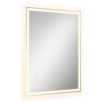Songmics Kopalniško ogledalo za steno z osvetlitvijo
