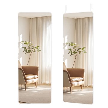 Songmics Ogledalo za celo dolžino 120x40 cm