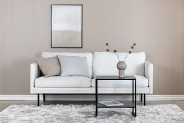 Venture Design 2-sedežni kavč Zoom 181x54x80 cm črne in bež barve