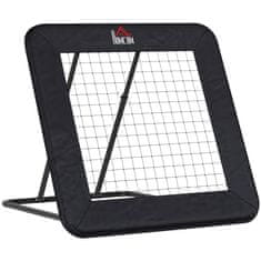 Homestar Nogometni odbijalec nastavljiv 128x118x108-120 cm črn
