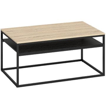 Homestar Kavni mizica 100x59x47 cm hrast
