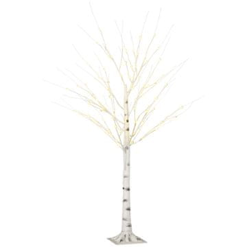 Homestar Umetno breza drevo z LED lučmi 150 cm belo