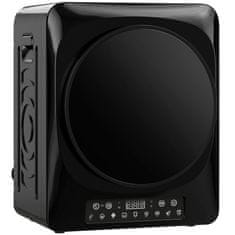 Homestar Kompakten 1000 W prezračevalni sušilnik z dodatnima programoma Extra Dry in ECO, časovnikom ter nastavitvijo temperature, črn