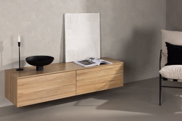 Venture Design Shranjevalna omara 45x35x160 cm naravna