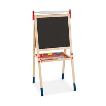 Costway Leseni otroški stojalo za risanje z nastavljivo višino