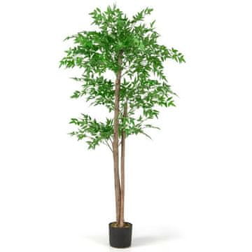 Costway Umetno bambusovo drevo 150 cm