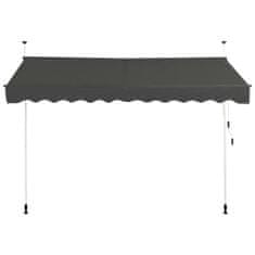 Costway Raztegljiva balkonska tenda 300x120 cm