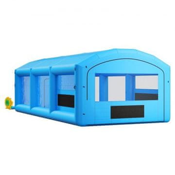 VEVOR Napihljiva barvna kabina 8.5x4.5x3 m modra