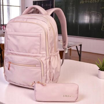 Target Nahrbtnik za srednjo šolo GLAMMER Antique Pink 28710