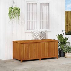 Vidaxl Vrtna škatla za shranjevanje 175x80x75 cm trden akacijev les