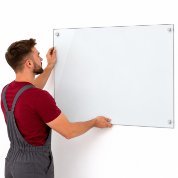 Vidaxl Kuhinjska zaščitna obloga prozorna 80x50 cm kaljeno steklo