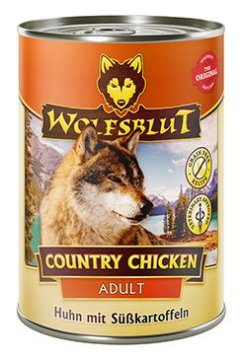 Wolfsblut Dog Adult Country Chicken cons. 395g