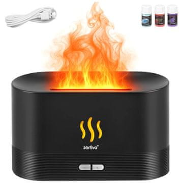 CoZy Aroma difuzor in vlažilnik zraka z LED efektom plamena 180ml