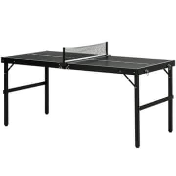 Homestar Namizni tenis miza Mini 152x76x72 cm Črna