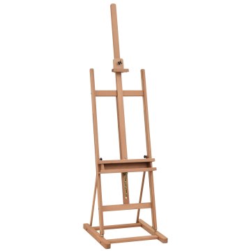 Homestar Stojalo za slike nastavljivo 53x50,5x171-230 cm naravno