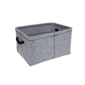 Homestar Košara MAX FELT-2 40x29x22 cm svetlo siva